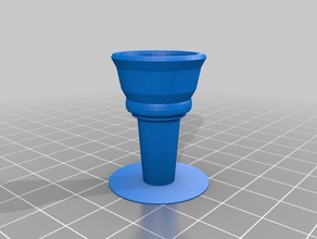 mi primer tiral cornettozink mouthpies la música personalizado 3d print model - Mito3D