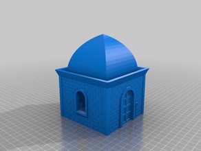 star wars legião de pequenos naboo casa 3 hobby terreno 3d print model - Mito3D