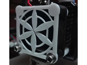 die hot end Lüfter-Abdeckung 3d Drucker Teile 3d print model - Mito3D