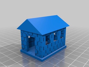 barracks art 3d print model - Mito3D