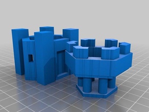 castle topper art 3d print model - Mito3D