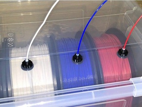 compact filament feeder 4mm ptfe tube 3d printer accessories guide ikea 3d print model - Mito3D