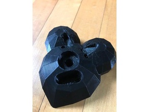 angry rock andere 3d print model - Mito3D