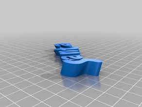 samantha Schlüsselanhänger angepasst 3d print model - Mito3D