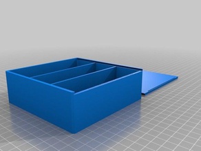 120mm sliding top containers customized 3d print model - Mito3D