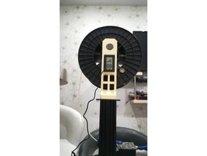 tevo michelangelo spool holder thermometer 3d printer parts 3d print model - Mito3D
