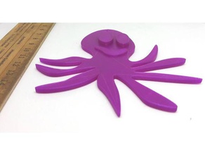 octopus v1 art 3d print model - Mito3D