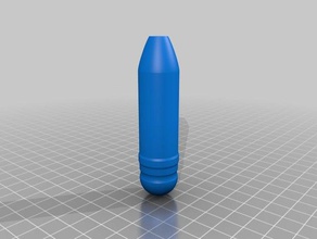 mg 15120 projectile 3d printing cannon ww2 wwii 3d print model - Mito3D