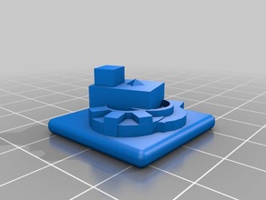quatryl Gebäuden Gründer gloomhaven - Spielzeug Spiel Zubehör 3d print model - Mito3D