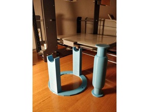 soporte para rollo filamento 3d a impressora acessórios 3d print model - Mito3D