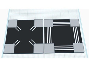 urban crosswalk tiles 3d printing 3d print model - Mito3D