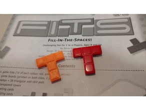 fits game piece replacement games part 3d print model - Mito3D