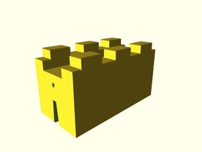 Burg Wand-modular-Schloss Spielset Spielsets 3dcastleplayset buildacastle creativetools Befestigung mittelalterliche 3d print model - Mito3D