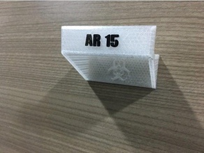 ar15 stand adereços 3d print model - Mito3D