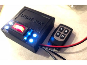 Licht-box Elektronik 3d print model - Mito3D