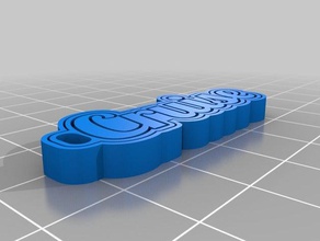 crociera 2keychain i portachiavi personalizzato 3d print model - Mito3D