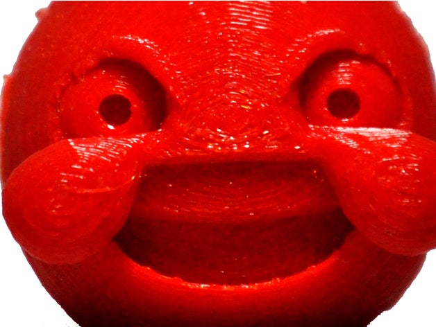 laughing crying emoji decor emojii meme 3D print model - Mito3D