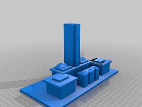 capitolio de la florida edificio aprendizaje historia 3d print model - Mito3D