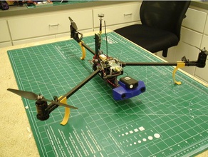 flex Bein rcexplorer tricopter Fahrzeuge flexibles v4 3d print model - Mito3D