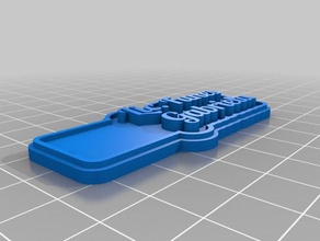 lic funes gabriela keychains customized 3d print model - Mito3D