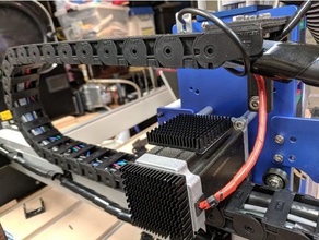shapeoko 3 18x37mm arraste cadeia de suportes beaver hdz atualização partes 3d print model - Mito3D