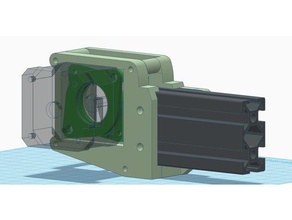 ender-3-Achs-Schrittmotor-mount Dämpfer 3d Drucker Teile creality ender 3 3d print model - Mito3D