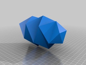 triangolare vaso arredamento decorazioni di natale casa per la twisted 3d print model - Mito3D