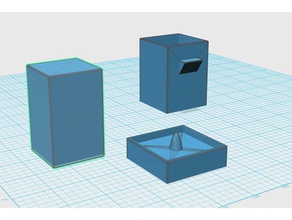 terreno cube maker all'aperto giardino 3d print model - Mito3D