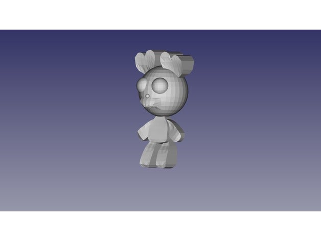 oso honeyworks animals 3D print model - Mito3D