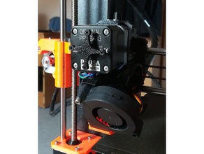extruder motor rotation indicator prusa i3 mk3 no glue 3d printer accessories vizualizer magnet original 3d print model - Mito3D