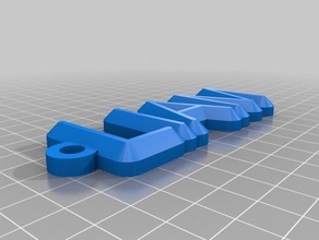 porte cl&eacute nuovo liam organizzazione personalizzato 3d print model - Mito3D