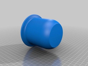 klob&uumlrstenhalter f&uumlr ani toilet brush holder 3d printing tests 3d print model - Mito3D