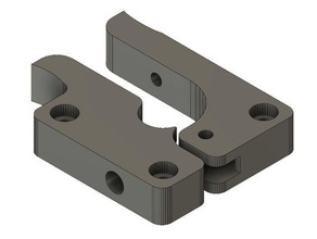 anet e10 flexible filament-extruder-upgrade 3d Drucker Extruder 3d print model - Mito3D