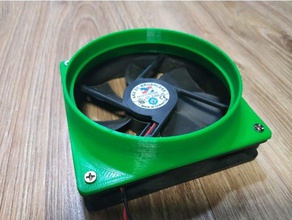110mm sewage pipe 120mm pc fan adapter other 3d print model - Mito3D