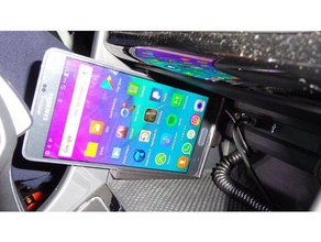 galaxy note 4 vw touran-2 mount mobile Telefon samsung 3d print model - Mito3D
