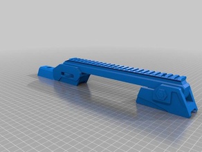 sp1 adjustable riser rail long sport outdoors 3d print model - Mito3D
