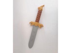 gruffsbane sword toys games blade cosplay dagger head knife prop 3d print model - Mito3D