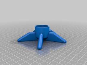 paramétrico de pie cilíndrico cosas organización 3d print model - Mito3D