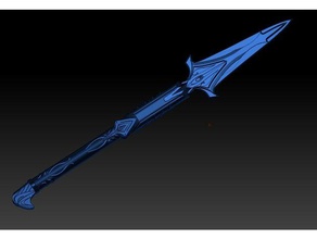 modular assassins creed spear cosplay costume cosplay accessory cosplay prop cosplay weapon highpoly zbrush