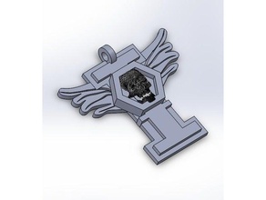 warhammer inquisitorial roseta personalizado 3d impresión 3d print model - Mito3D