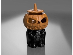 darth pumpkin vader Requisiten halloween halloween-Kürbis jack-o-Laterne starwars 3d print model - Mito3D