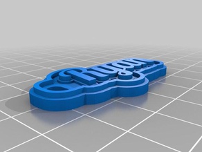 ryan Anahtarlık özelleştirilmiş 3d print model - Mito3D