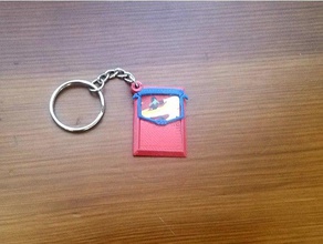 slay spire card keychain keychains neat sts 3d print model - Mito3D