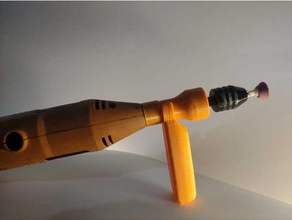 rotary tool fix handle tools bearing collet dremel drill electric screwdriver power 3d print model - Mito3D