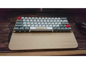 Tastatur Handauflage computer Handgelenkauflage 3d print model - Mito3D