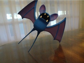 zubat pokemon edli3d video games shadowbons 3d print model - Mito3D