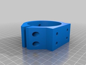 spindle mount 65mm base other 3d print model - Mito3D