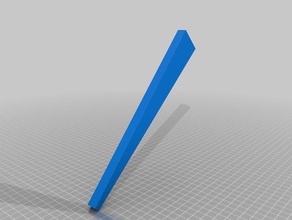 2 ° pugnale 3d stampa 3d print model - Mito3D