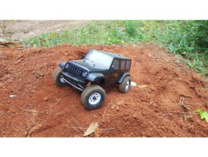 19 wheel rc vehicles car crawler rock redcat remote control scx10 3d print model - Mito3D