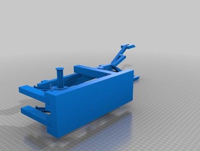 hydraulic arm engineering 3d print model - Mito3D